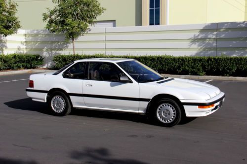 Immaculate 1988 honda prelude si 4ws-low miles-loaded-certified-no reserve