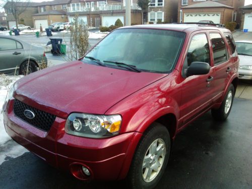 2007 ford escape xlt 3.0l v6 4wd suv 4x4 1 owner no reserve