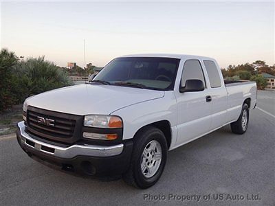 2007 gmc sierra 1500 florida truck extended cab  v8 long bed tow pack work truck
