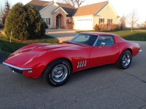 1969 corvette l36 427 4 speed, one owner, numbers matching, full documentation