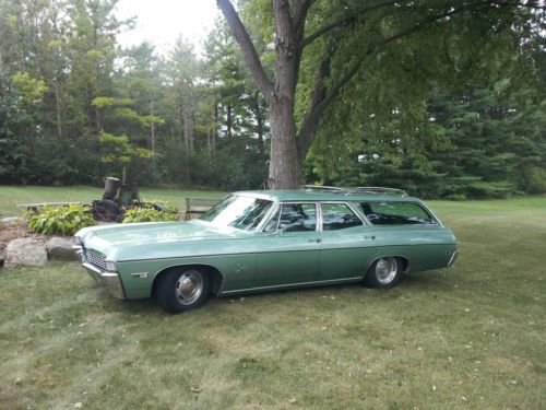 1968 chevrolet impala wagon, hot rod, street rod, muscle car