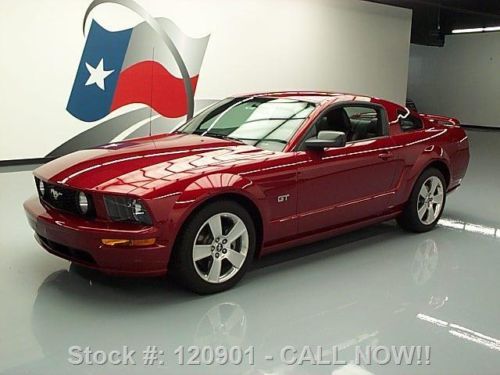 2006 ford mustang gt premium 5-spd leather spoiler 17k texas direct auto