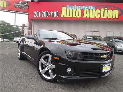 11 chevy camaro ss convertible carfax certified leather alloy wheels pre owned