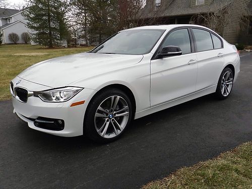 2013 bmw 335i xdrive sedan-sport line,cold,premium,tech packages only 927 miles!