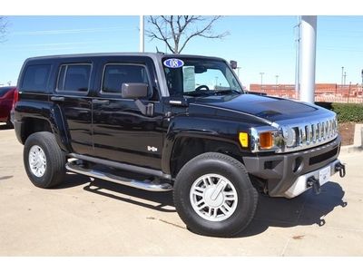2008 hummer h3 4x4, texas owned, rear entertainment, local trade in, rare find!