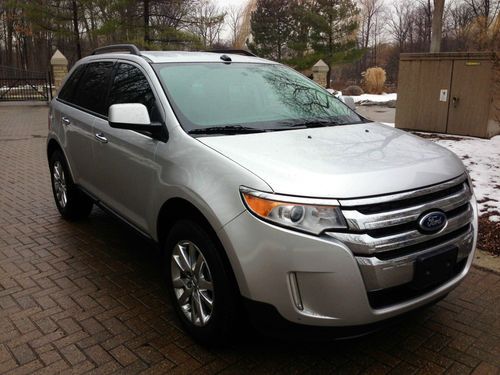 2011 ford edge sel, navi, leather, heated seats, awd, salvage, no reserve !!!!!!