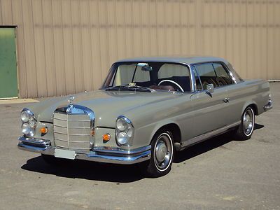 1967 mercedes 250se automatic - fuel injected - immaculate - runs/drives great!