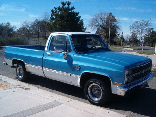 1984 chevy 2wd rust free low miles