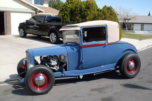 1928 model a sport coupe hot rod