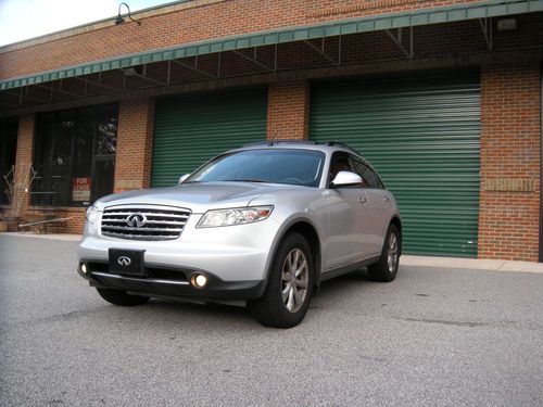 2007 infiniti fx35 - awd - tech pkg - heated and cooled seats, sunroof, more!