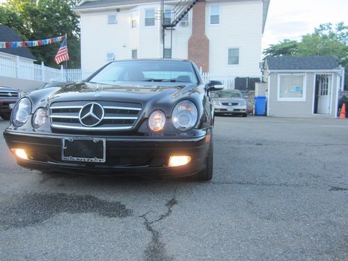 2001 mercedes-benz clk320 coupe 2-door 3.2l 89k modified clean carfax one owner