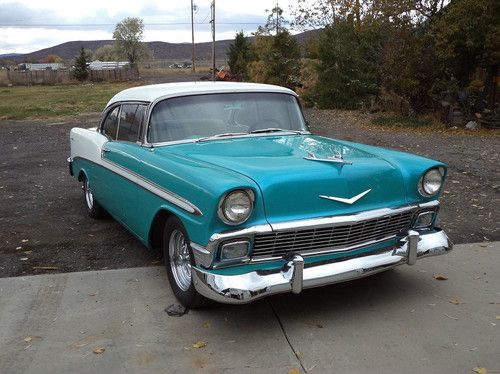1956 chevrolet bel air two door hard top turnkey ready to roll not a project