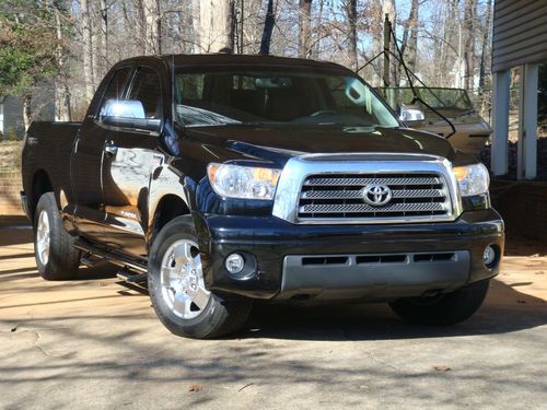 2008 toyota tundra limited crew 5.7l with red rock leather 2wd