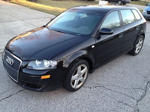 2006 audi  a-3 2.0 turbo  6-speed panoramic roof all power low miles no reserve