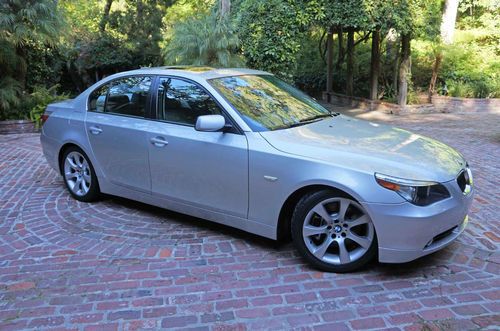 2004 bmw 545i sport package and new cic navigation