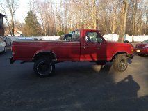 1989 ford f250 pickup with ramsey winch &amp; western plow