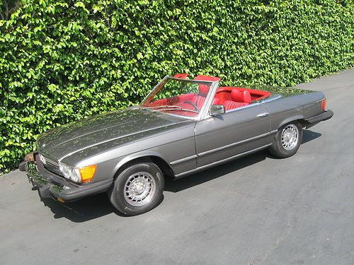 1977 mercedes 450sl beautiful collector car stunning original color