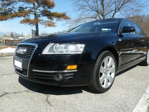 A6 quattro with tiptronic 3.2l v6 awd black. low miles