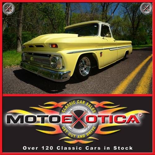 1964 chevy c-10 pro street-complete nut and bolt resto-twin turbo-never raced!!!