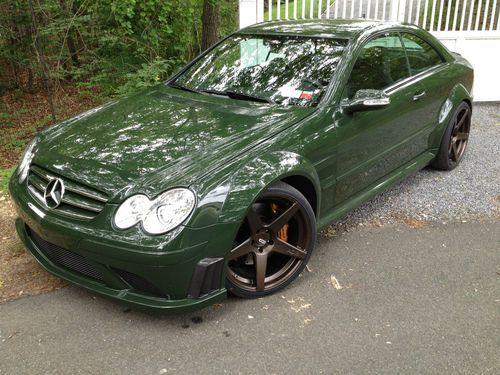 Black series custom green exterior and mild performance modifications..