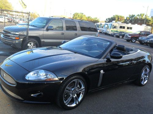 2007 jaguar xk8 ~ convertible ~black beauty ~florida~ we ship worldwide ~ look