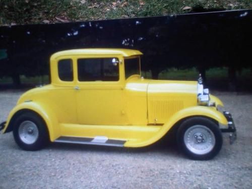 1929 ford model a coupe with rumble seat