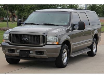 2004 ford excursion limited,rust free,power stroke diesel,1 tx owner