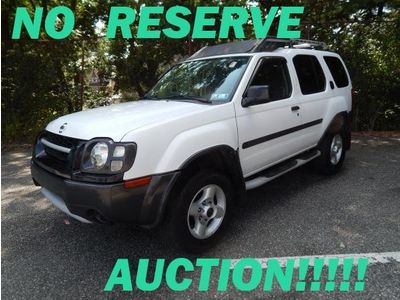 2002 nissan xterra...tow, 4x4...nice ...clean  no reserve!!!!