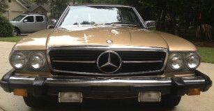 1984 convertible mercedes benz 380sl excellent condition and matching hard top