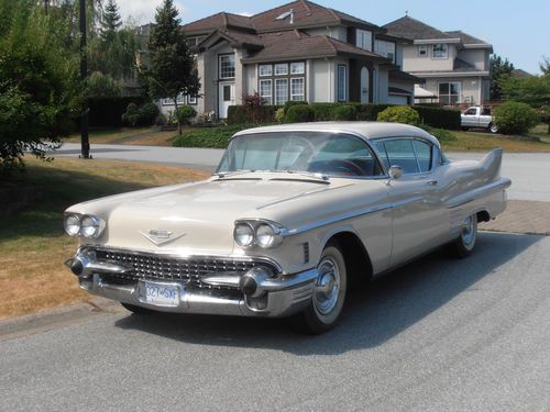 1958 cadillac coupe deville  series 62