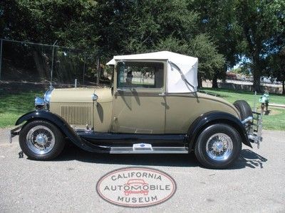 Roy brizio built 1928 ford model a sport coupe