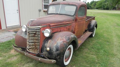 1939 chevrolet pickup.   solid complete restoration project