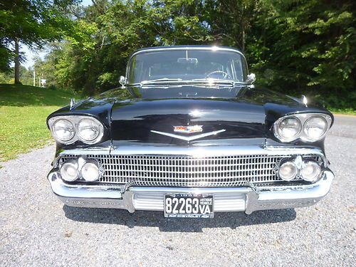 1958 chevrolet,  biscayne,  348 tri-power,  clone,  a beautiful car