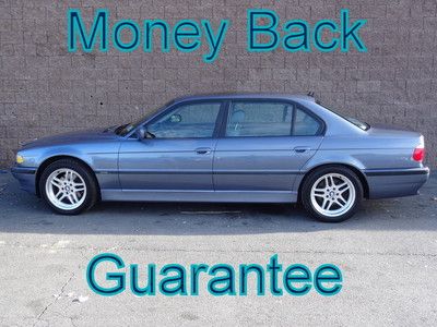 Bmw 740il navigation leather sunroof heated seats cd changer no reserve