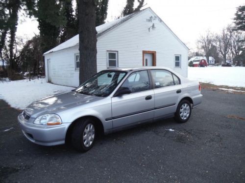 1998 honda civic lx sedan well maintained clean carfax economical no reserve