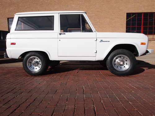 1973 very clean uncut ford bronco new paint 4x4 302 v8 automatic - no reserve