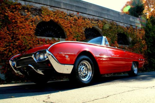 1962 ford thunderbird factory sports roadster m-code #46 of 120