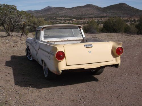 1957 ford ranchero running driving project 390 3 speed