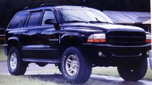 Dodge durange 4x4 slt fully loaded 2001 black