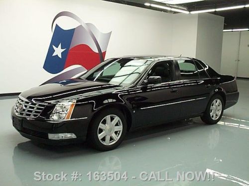 2007 cadillac dts luxury ii climate leather sunroof 39k texas direct auto