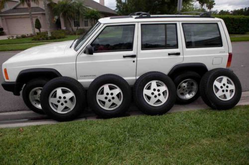 4x4, former goverment fleet jeep, runs 100% , two sets of tires on rims