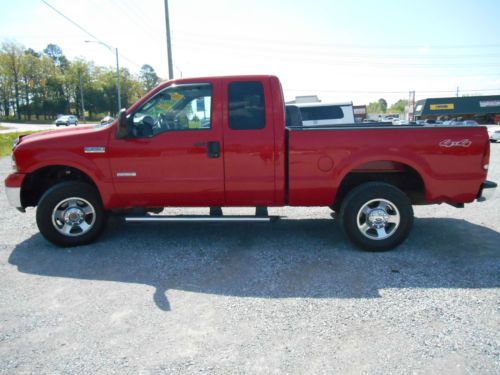 2006 ford f-250 super duty lariat extended cab pickup 4-door 6.0l