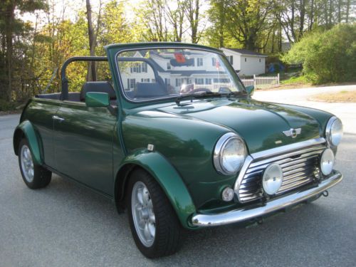 1979 morris mini cooper. safety upgrades, ss exhaust, needs nothing. wow!