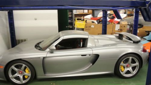 2004 porsche carrera gt, only 717 miles, stored in heated/air conditioned garage