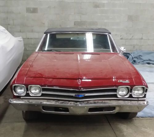 1969 chevelle malibu convertible 350v8 4spd. factory a/c rust free  from alabama