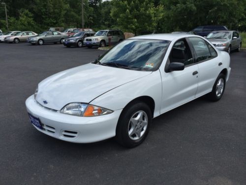 No reserve nr 2001 chevrolet cavalier runs great cold a/c cd player clean