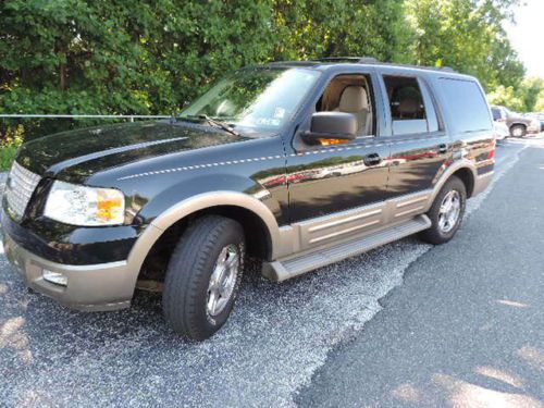 2004 ford expedition eddie baurer, no reserve, one owner, no accidents, like new