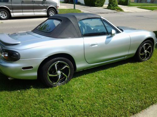 Up for auction, this 2001 mazda miata base
