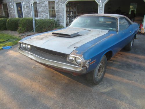 1970 dodge challenger t/a 340 six pack 4 speed gator grain numbers match 70 ta