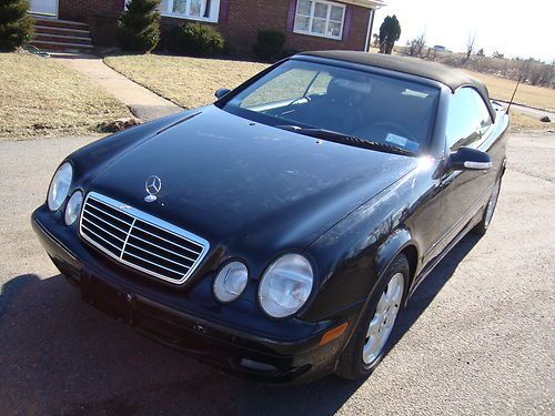 Clk320 convertible salvage rebuildable repairable wrecked project damaged fixer